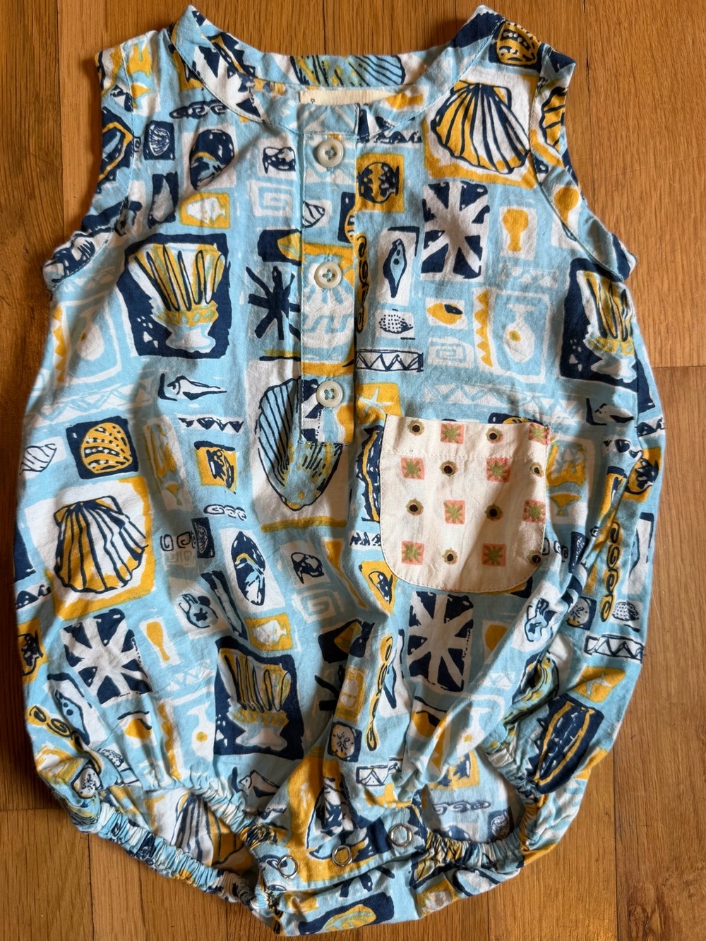 Misha and puff romper 6/12m